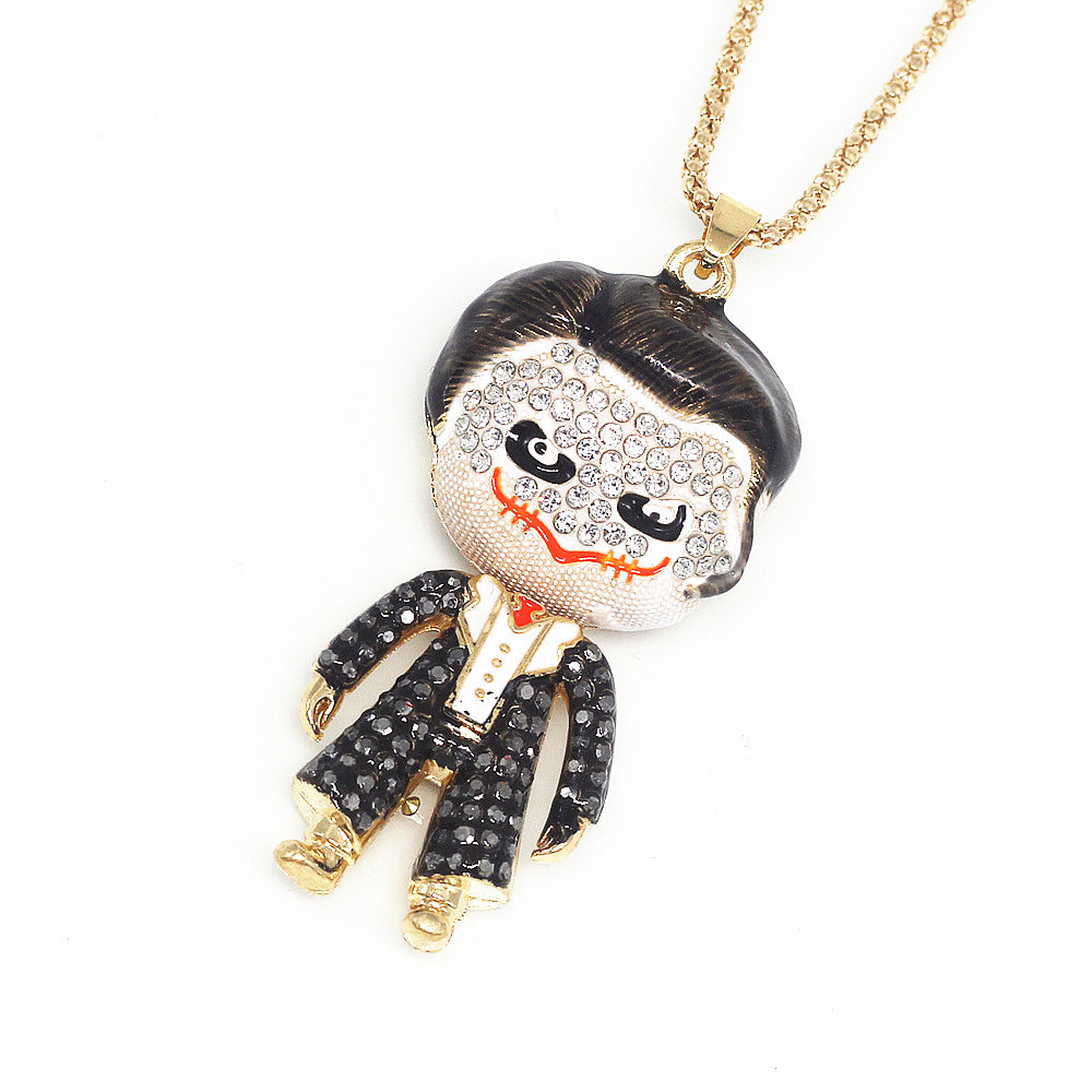 Betsey johnson hotsell skeleton necklace