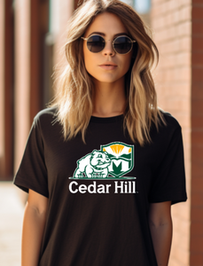 Cedar Hill Mascot Tee - Full Color Logo