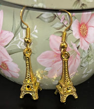Eiffel Tower Earrings - Silver or Gold Tone