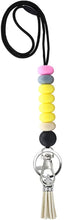 Teacher Lanyard with Pencil Colored Beads