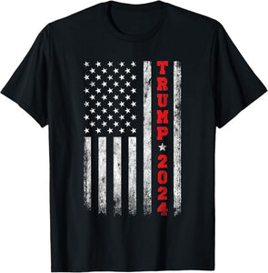 Trump 2024 Vintage Flag Shirt -Multiple Colors
