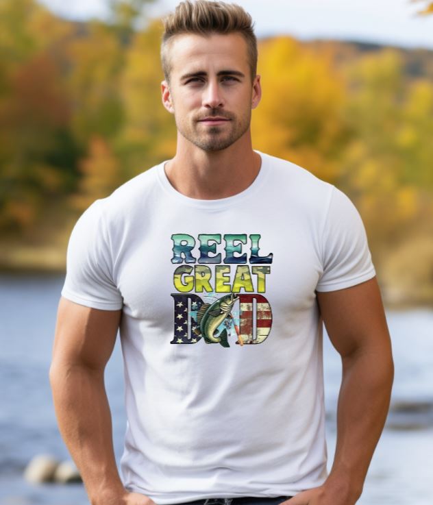 Reel Great Dad Tee