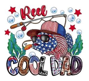 Reel Cool Dad Tee