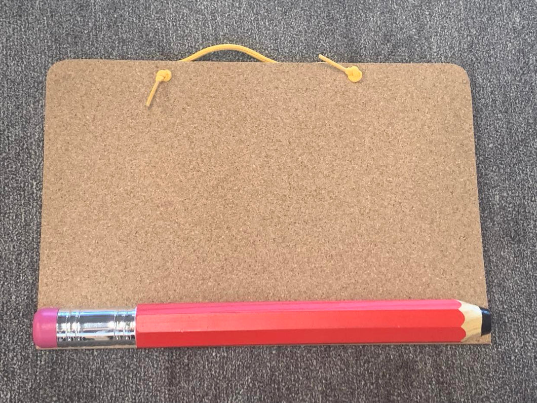 Pencil Cork Board