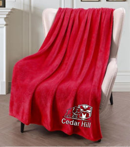 Cedar Hill School Throw Blanket