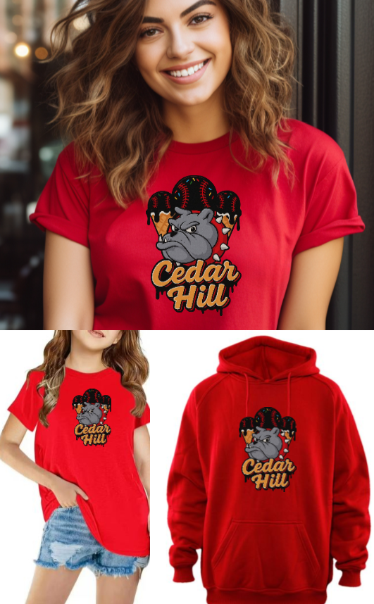 Cedar Hill ICE CREAM Tees - Sweatshirts - Hoodies