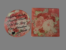 4" Square Glass Custom Photo/Image Coasters