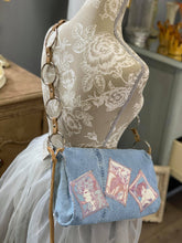 Handmade Jeans Purse "Applique"