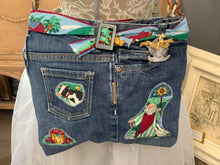 Handmade Jeans Purse "The Farm"