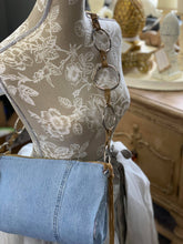 Handmade Jeans Purse "Applique"