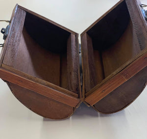 Wood & Metal Purse
