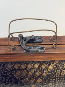 Wood & Metal Purse