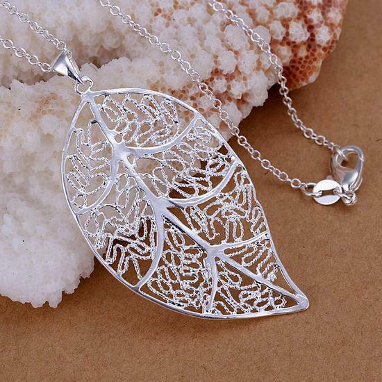 Open Leaf Necklace