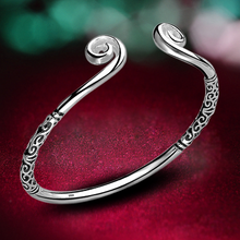 Carved Bangle Bracelet