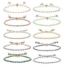 Wish Bracelet - Cotton or Straw