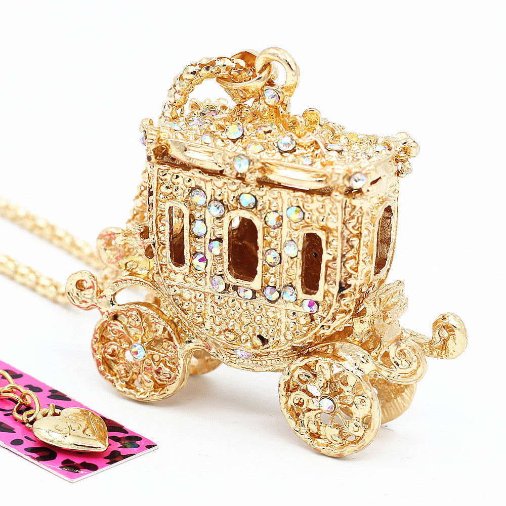 Betsey Johnson Cinderella's Ball Necklace