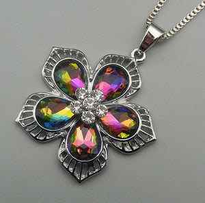 Betsey Johnson Iridescent Flower
