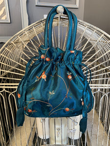 Chinese Bag - Dark Teal
