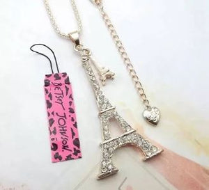 Betsey Johnson Eiffel Tower Necklace