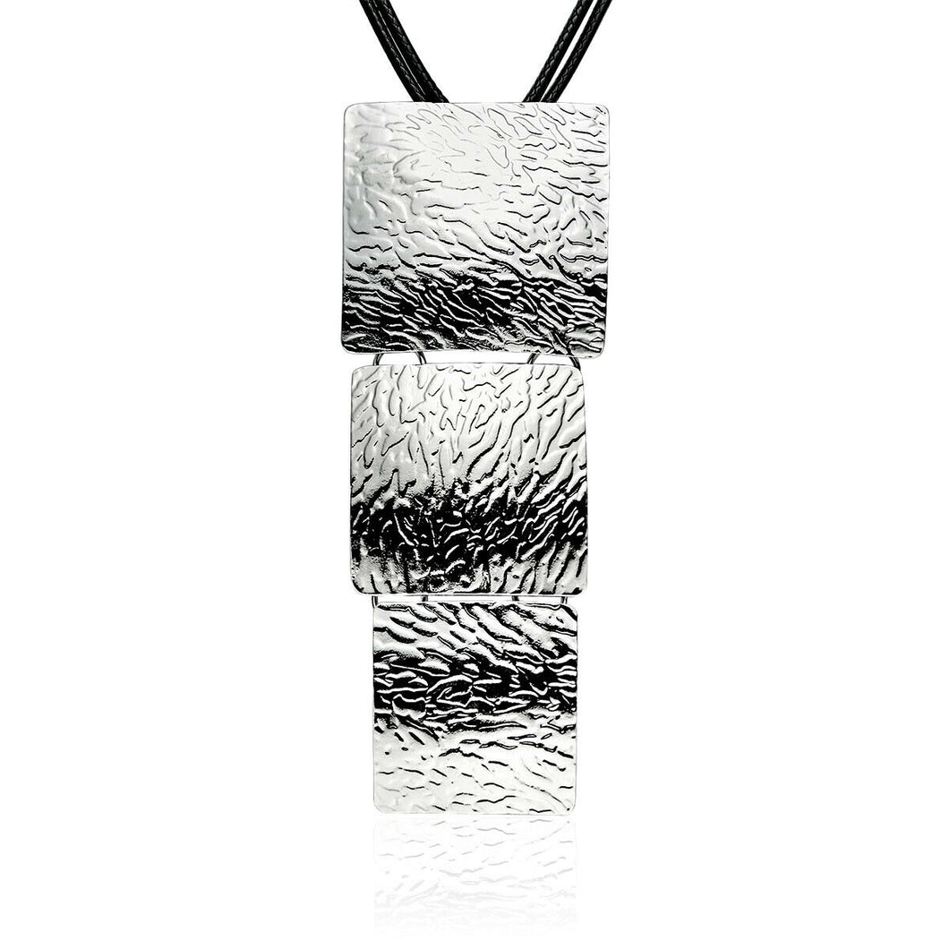 Three Squares Necklace