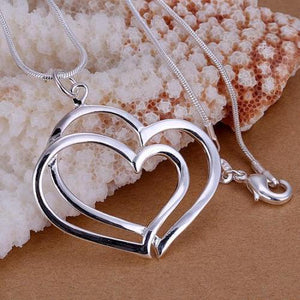 Double Heart Necklace