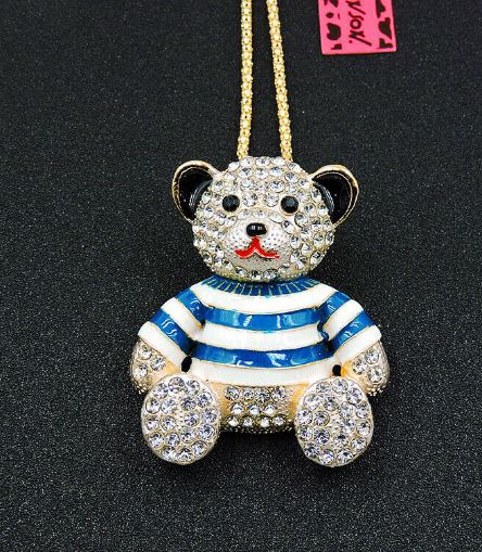 betsey johnson Bear Necklace | eBay