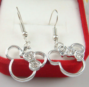 Minnie Earrings with Rhinestones