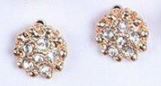 Crystal Sunburst Earrings
