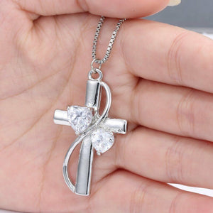 Cross with Hearts