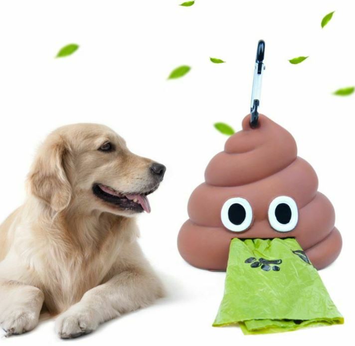 Poop Emoji Bag Dispenser