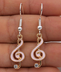 Treble Clef Earrings