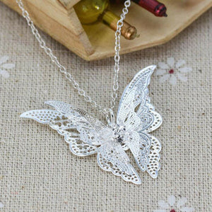 3D Butterfly Necklace