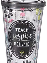 Teacher Tumbler:  Teach, Inspire, Motivate