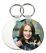 Photo Key Chain - 2" Round  (two-sided)