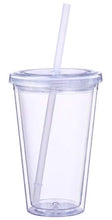 16 oz Tumbler with Straw