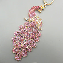 Betsey Johnson Peacock Necklace - Baby Pink