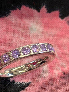 Swarovski Eternity Ring with Comfort fit