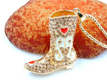 Betsey Johnson Cowboy Boot Necklace