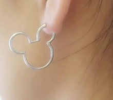 Mickey Hoop Earrings