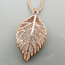 Betsey Johnson 3D Leaf Necklace