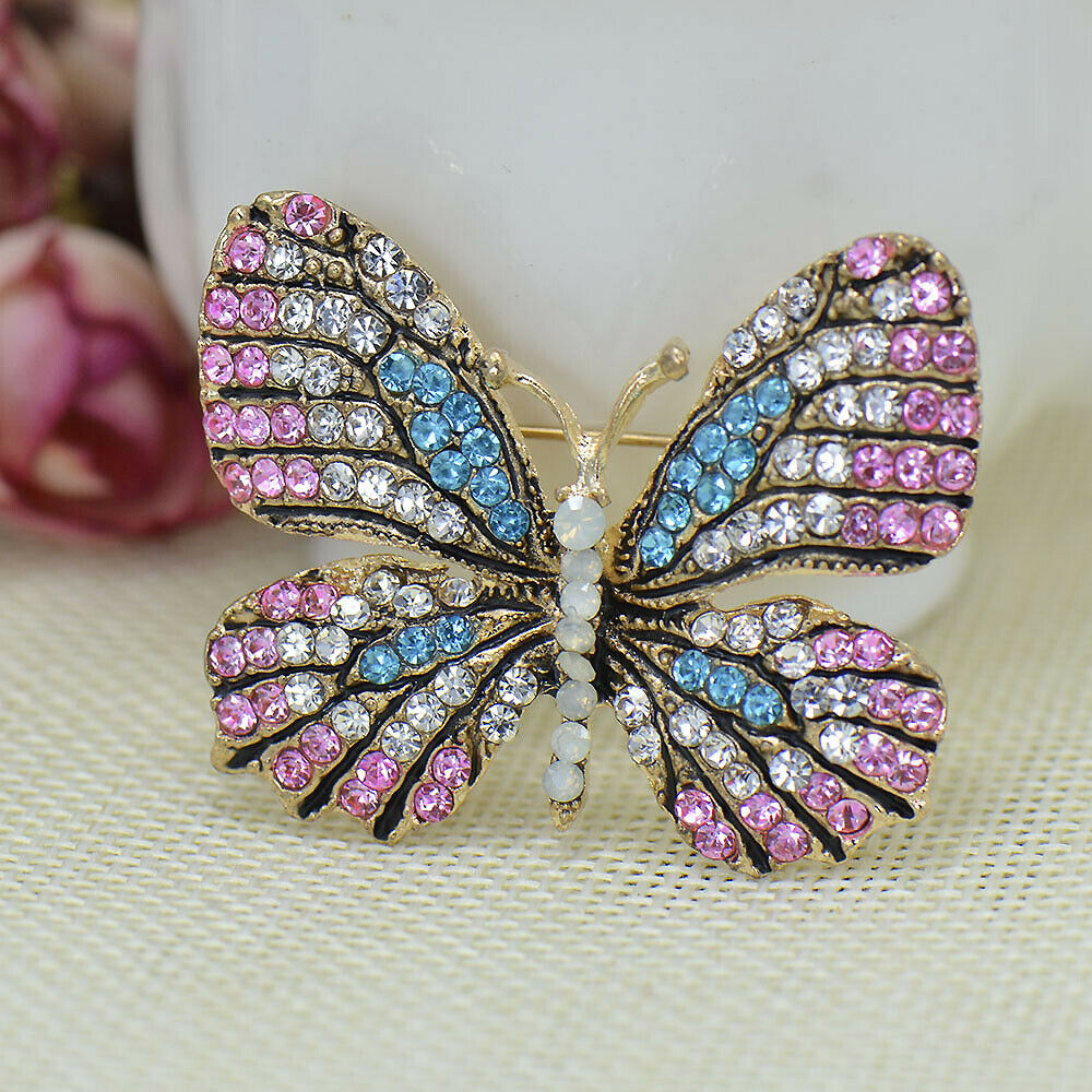 Pastel Butterfly Pin