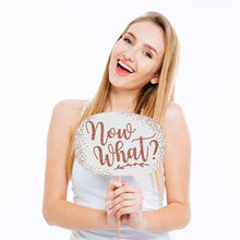 Photo Booth Props - Graduation Theme - Rose Gold - Class of 2019