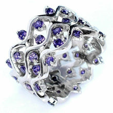 Amethyst Wave Ring