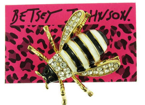 Betsey Johnson Bumble Bee Pin