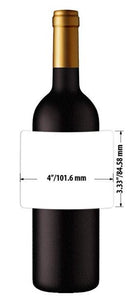 Wine or Champagne Bottle Labels