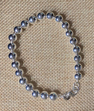Silver Beaded Bracelet