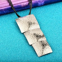 Three Squares Necklace