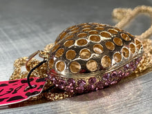 Betsey Johnson 3D Rhinestone Heart
