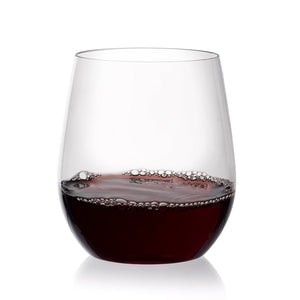 Unbreakable Plastic Stemless Wineglass - Personalized