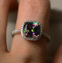 Mystic Topaz Engagement or Cocktail Ring